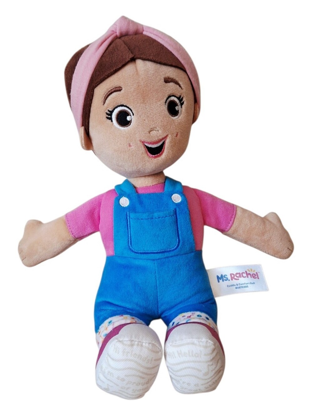 Ms. Rachel Cuddle And Comfort Doll Miss Mrs. Soft Genuine Plush Educational Toy